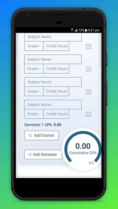 Uol gpa calculator screenshot 2