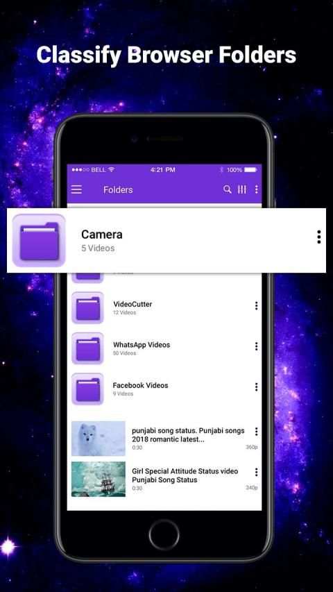 Video Player All Format - HD Video Player स्क्रीनशॉट 3
