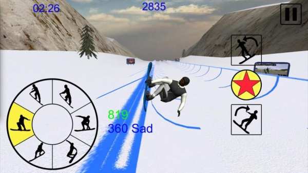 Snowboard Freestyle Mountain स्क्रीनशॉट 3