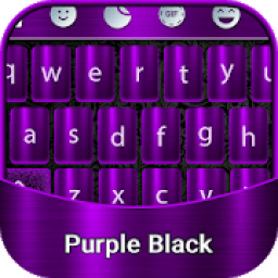 ikon Purple Black Keyboard Theme