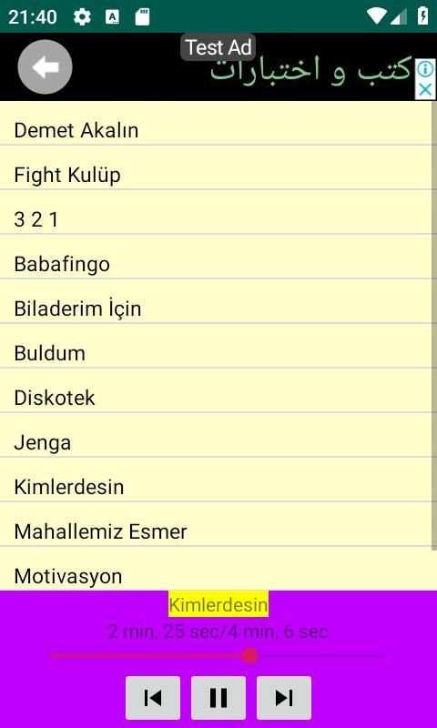 BEN FERO ŞARKILARI (İNTERNETSİZ) screenshot 1