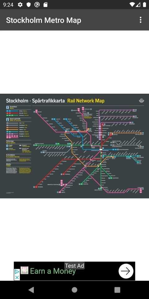 Stockholm Metro App screenshot 3