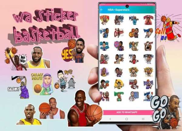 WAStickerApps Basketball WA Sticker Sport Fans screenshot 5