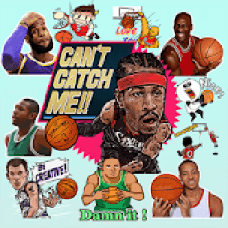 ikon WAStickerApps Basketball WA Sticker Sport Fans