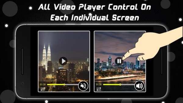 Multi Screen Video Player : Multiple Video Popups स्क्रीनशॉट 4