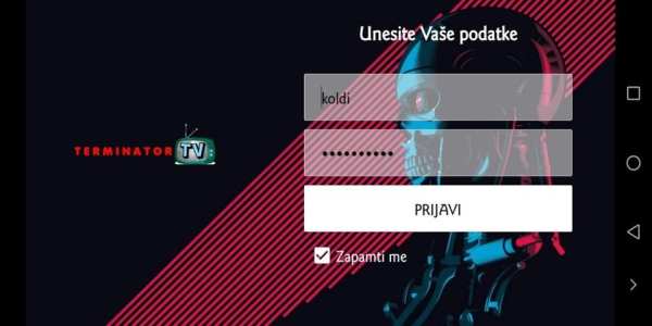 Terminator TV PRO स्क्रीनशॉट 1