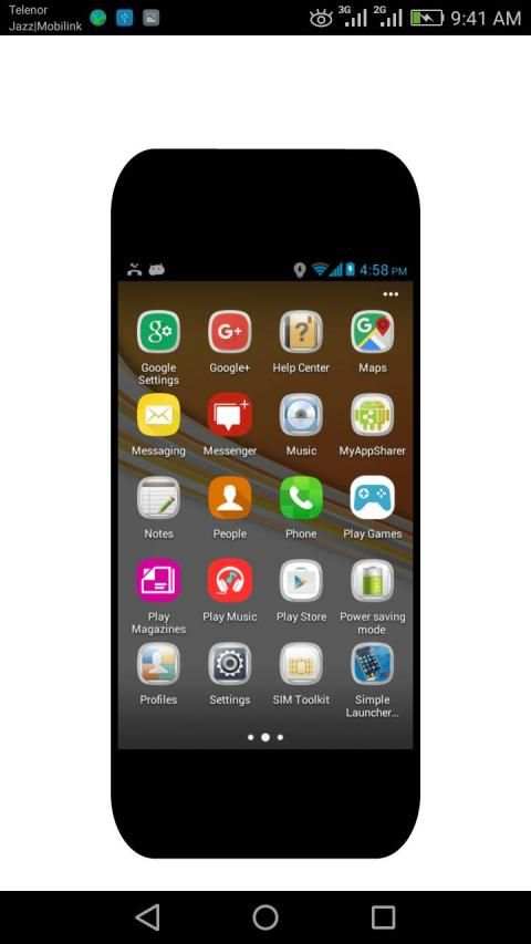 Fortune Motorola Moto Launcher Lite - Pro X Custom screenshot 3