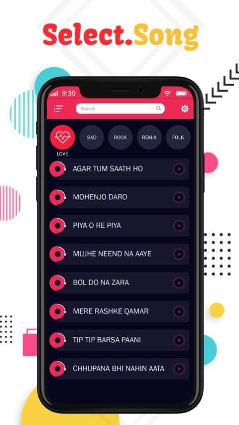 Video.Status - Lyrical Video Status Maker स्क्रीनशॉट 3