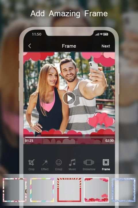 Music Video Maker : Slideshow screenshot 1
