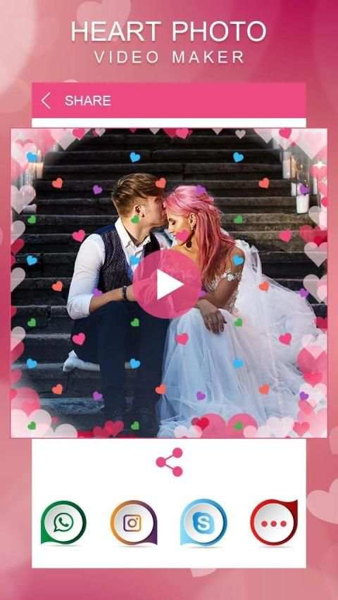 Love Effect Photo Video Maker : Video Master screenshot 1