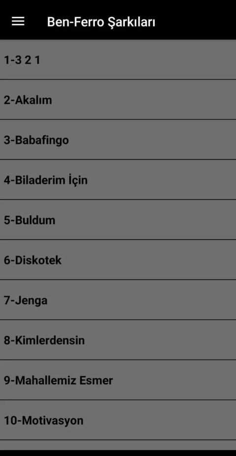 BEN-FERRO -ŞARKILARI 2020 (ARKADAŞ) screenshot 4