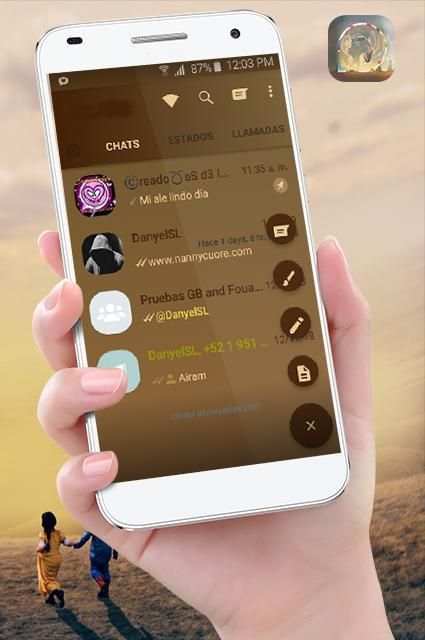 GB WA AERO Transparan Terbaru screenshot 1