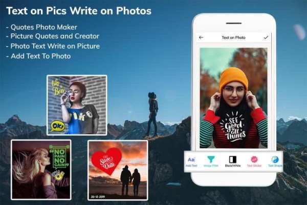Text on Photo - Write on Picture,Photo Text Editor स्क्रीनशॉट 6