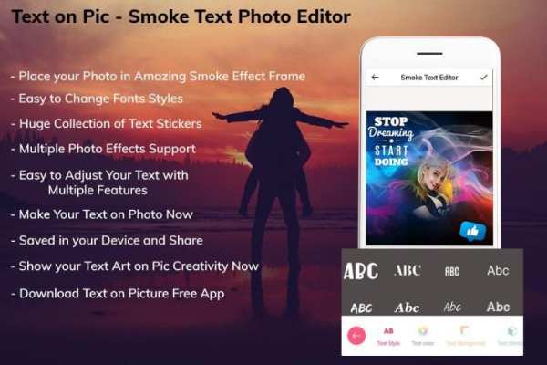 Text on Photo - Write on Picture,Photo Text Editor स्क्रीनशॉट 1