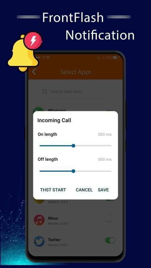 FrontFlash Notification screenshot 4