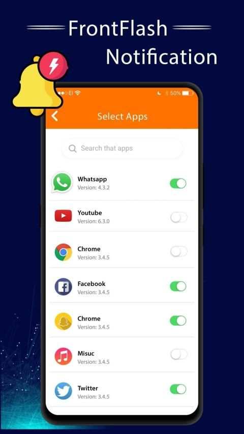 FrontFlash Notification screenshot 5