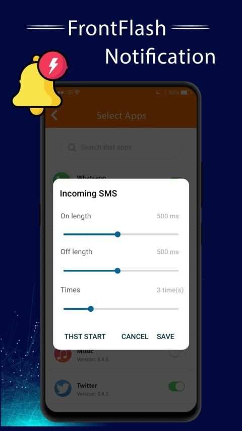 FrontFlash Notification screenshot 3