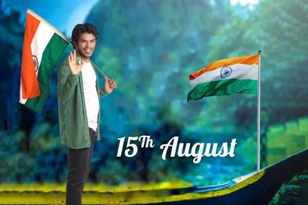 15 August Photo Editor - 15 August Photo Frame screenshot 1