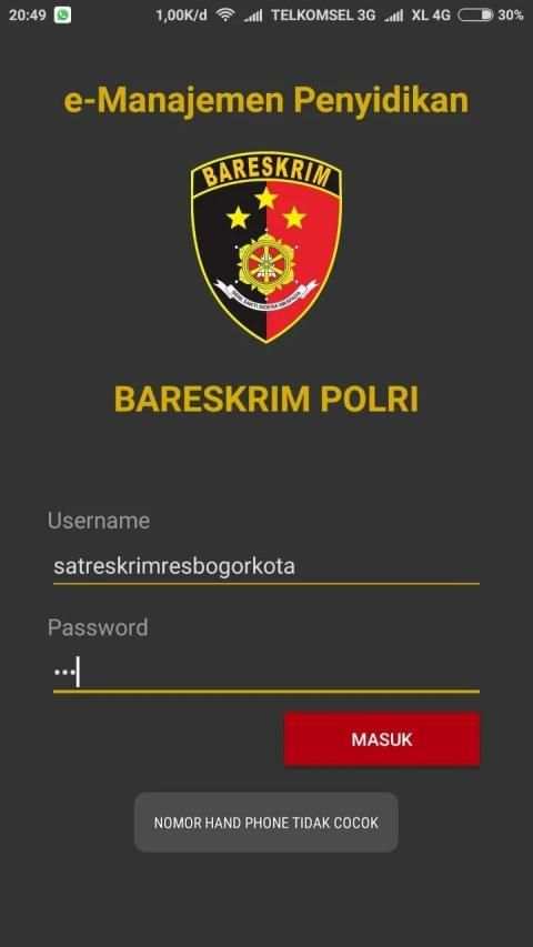 e-Manajemen Penyidikan screenshot 8