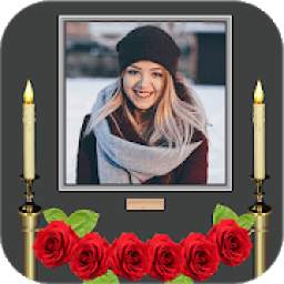 Condolence Photo Frames with Candle 1.0