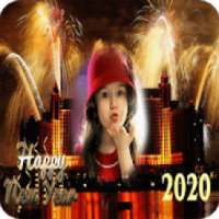 Happy New Year Photo Frame 2020