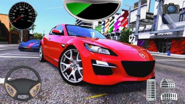 Driving Mazda RX8 Simulator screenshot 4