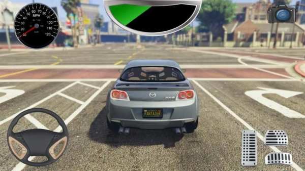 Driving Mazda RX8 Simulator screenshot 2