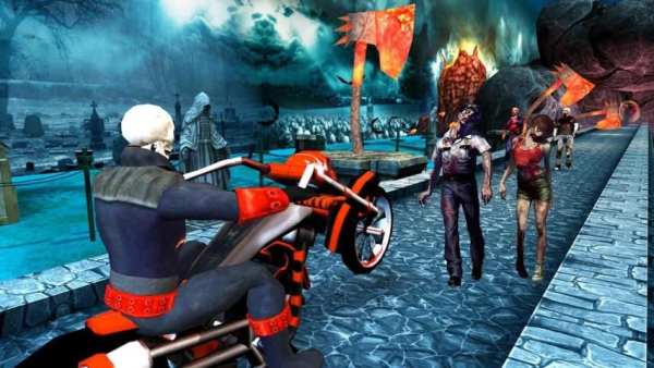 Ghost Riding 3D screenshot 2
