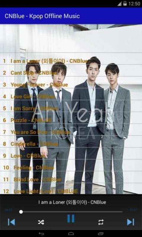 CNBlue - Kpop Offline Music screenshot 3