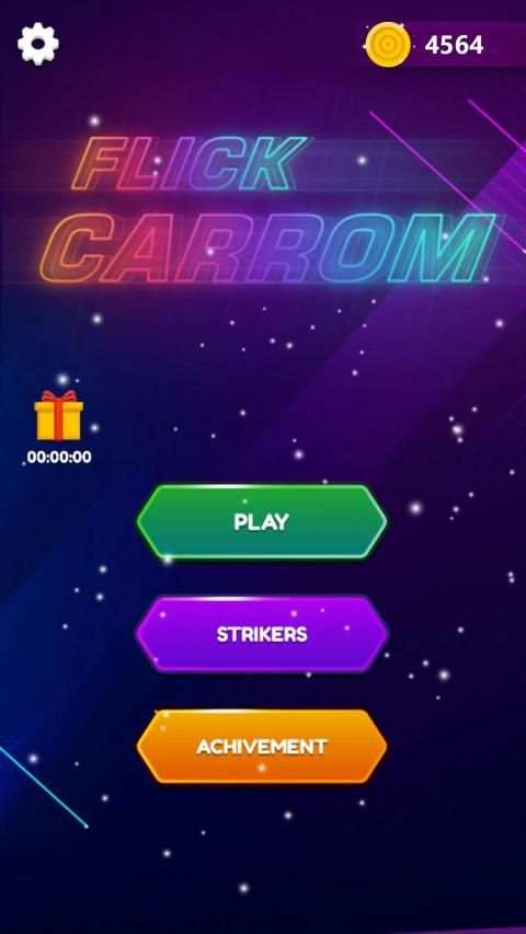 Flick Carrom - Free Carrom Game स्क्रीनशॉट 5