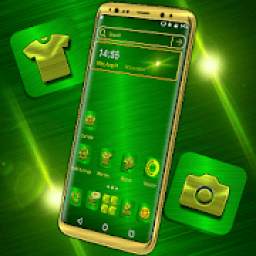 Green Texture Launcher Theme