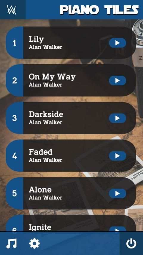 Alan Walker Piano Tiles Music Game screenshot 5