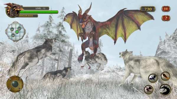 Dragon Simulator Attack 3D Game screenshot 8