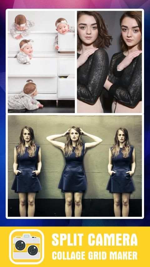 Split Camera - Collage Grid Maker screenshot 2