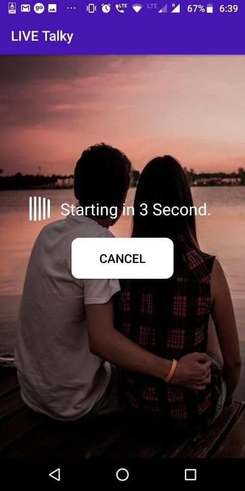 LIVE Talky - Live Video Calls / Chat 1 تصوير الشاشة