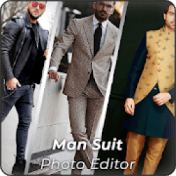 Men suit photo editor 2020 - Men suits design app आइकन