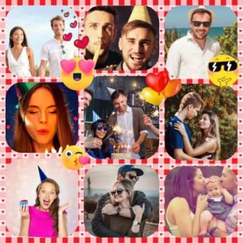 Collage de fotos con fondos y filtros स्क्रीनशॉट 2