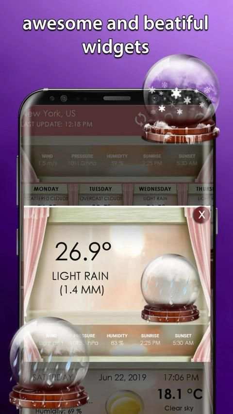 Hourly Weather App Weather Channel Weather Network screenshot 1