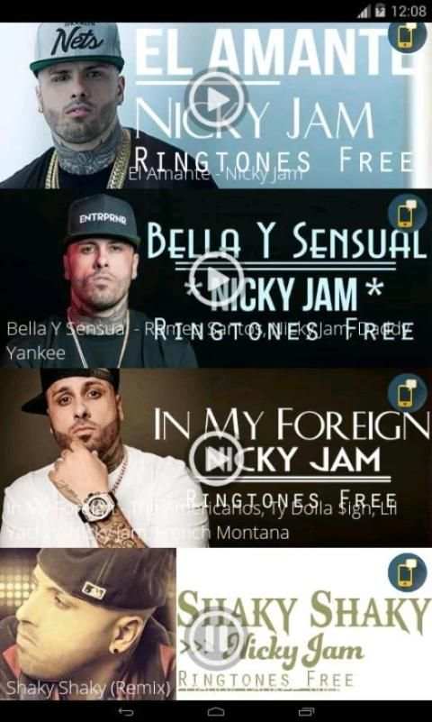 Nicky Jam - Ringtones Free screenshot 3