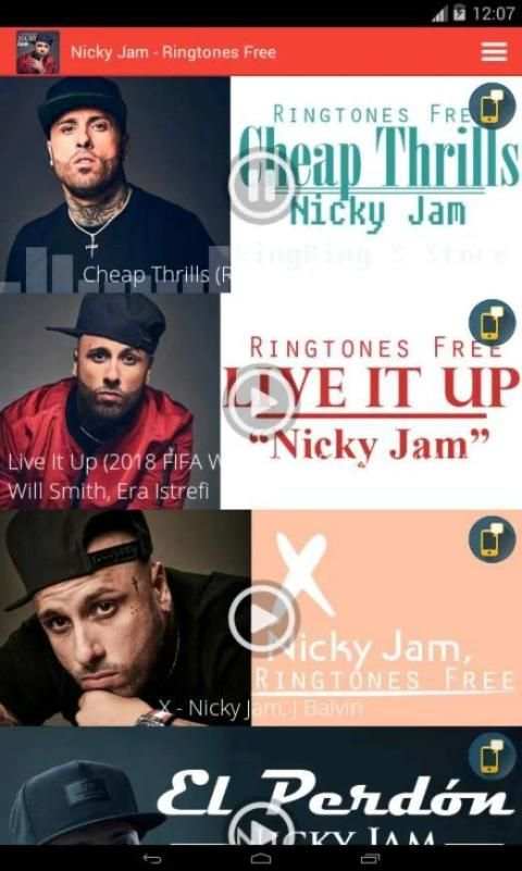 Nicky Jam - Ringtones Free screenshot 4