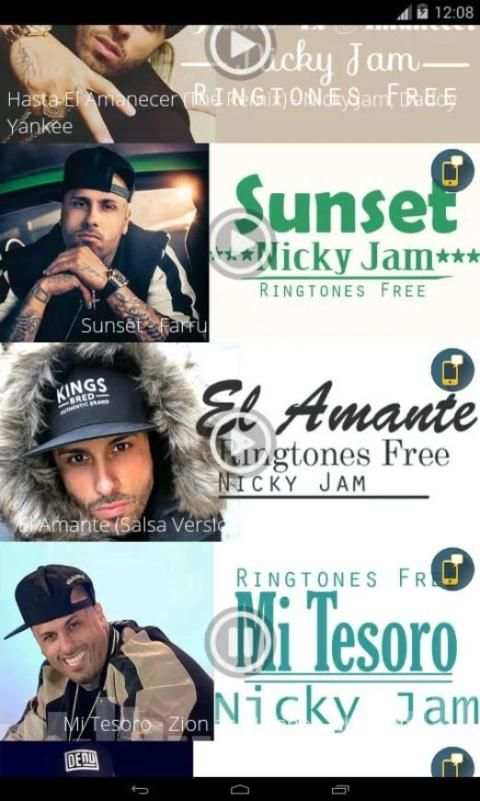 Nicky Jam - Ringtones Free screenshot 2