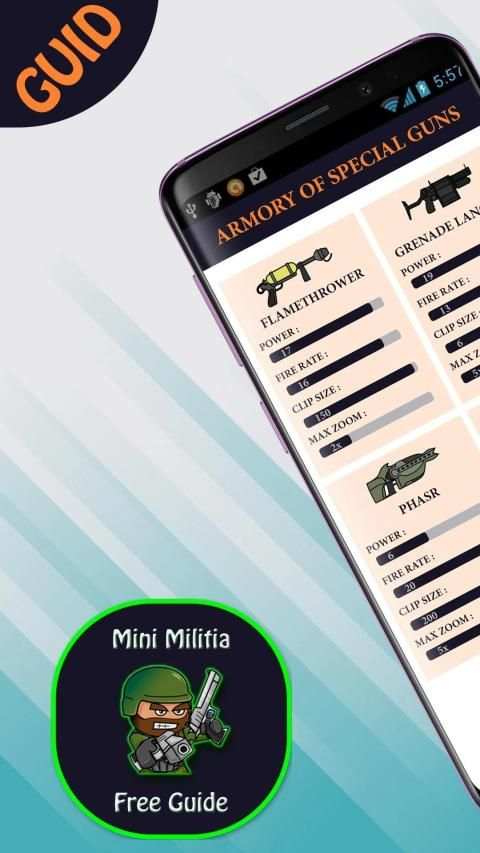 Guide for Mini Militia Doodle 2019 screenshot 5