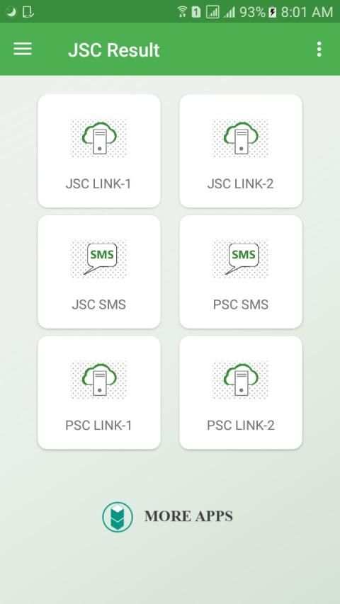 JSC Result screenshot 1