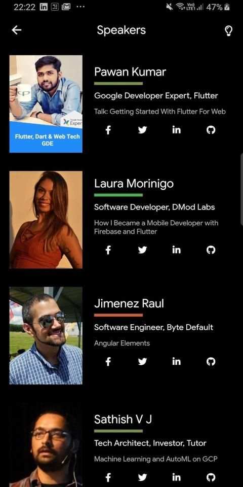 TechMeet DevFest App screenshot 2