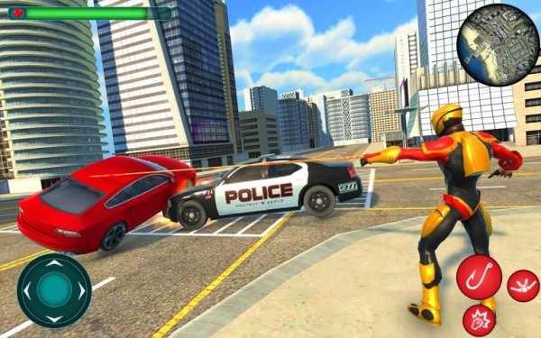 Amazing Green Rope Ninja Hero New Action Game screenshot 6