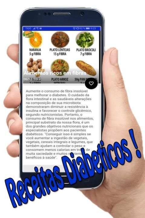 Receitas Diabeticos 1 تصوير الشاشة
