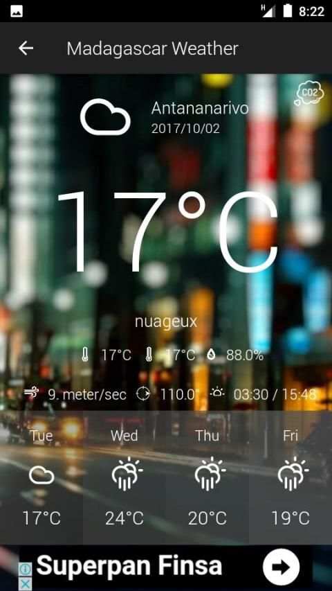 Madagascar Weather скриншот 4