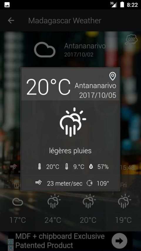 Madagascar Weather скриншот 2