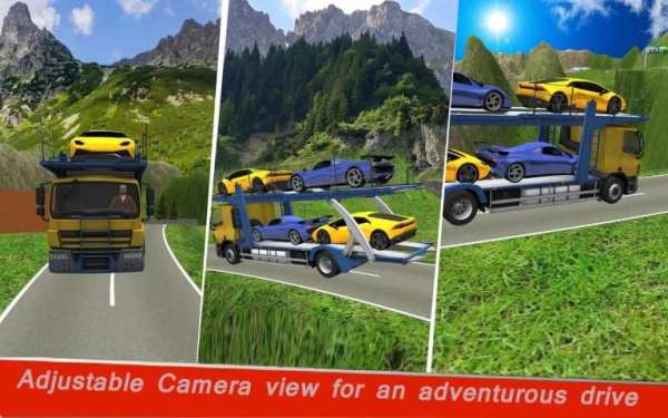 Car Transport Truck Free Games: Car transportation स्क्रीनशॉट 2