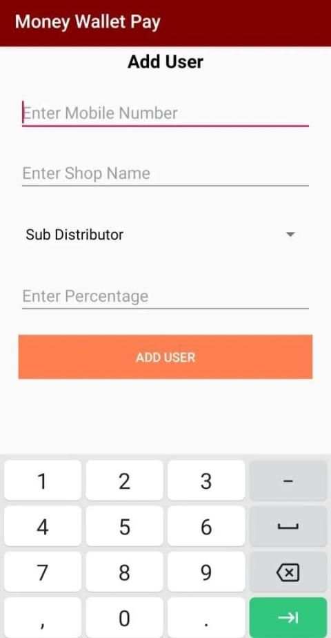 Money Wallet Pay स्क्रीनशॉट 1
